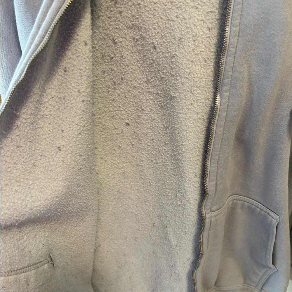 Brandy Melville Light Periwinkle Christy Hoodie - Picture 5 of 7